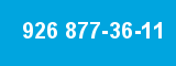 926 877-36-11 926 877-36-11